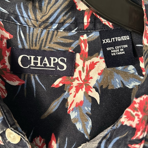 Short sleeve Chaps men’s shirt XXL - Picture 2 of 7